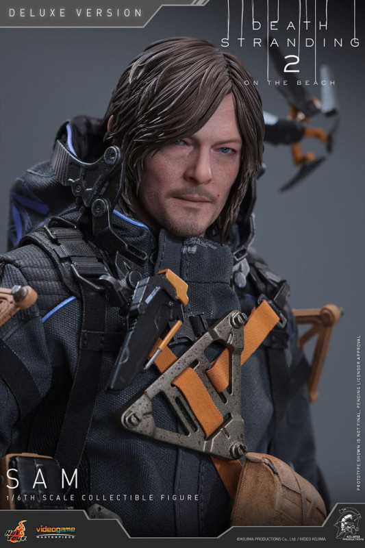 Death Stranding 2: On the Beach Videogame Masterpiece Action Figure 1/6 Sam (Deluxe Version) 31 cm 12