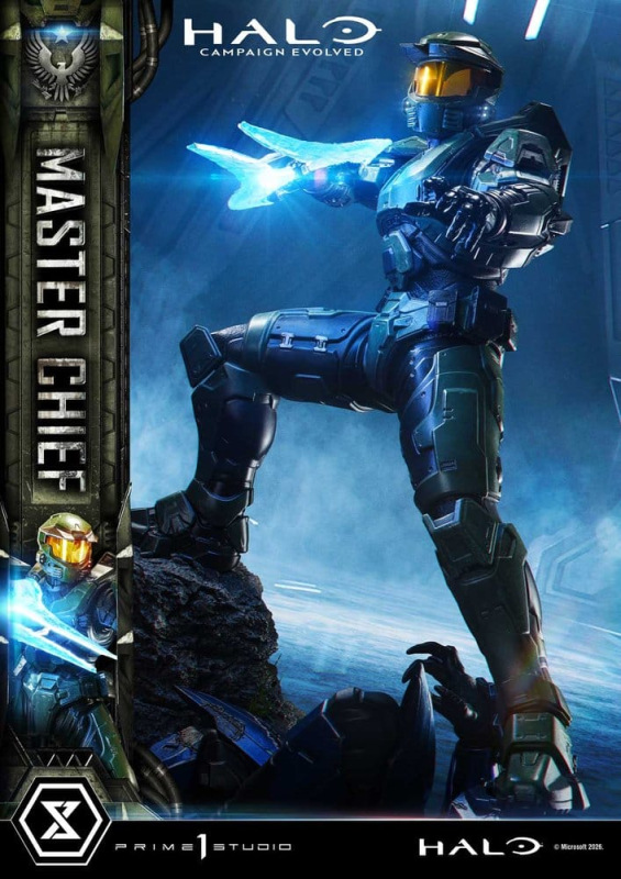 Halo Ultimate Premium Masterline Series Statue 1/4 Campaign Evolved Master Chief 78 cm 4