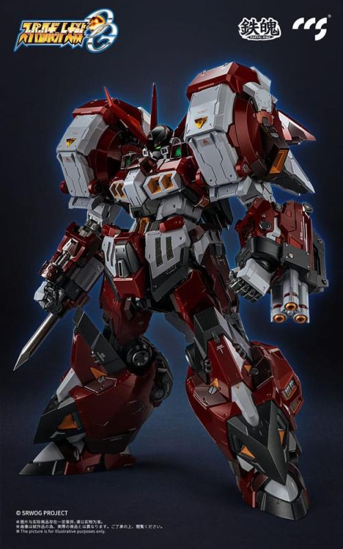 Super Robot Wars Mortal Mind Series Action Figure Super Robot Taisen OG Alteisen Alloy 25 cm 6