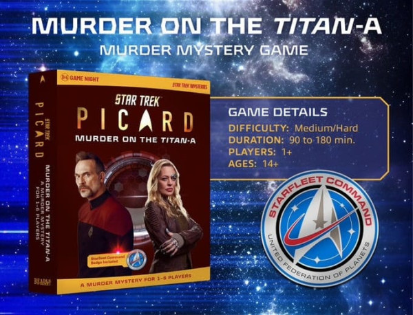 Star Trek: Picard Murder Mystery Game Murder on the Titan-A *English Version* 2