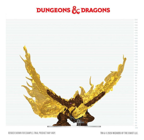 D&D Icons of the Realms Boxed prepainted Miniatures Hollow Dragon 18 cm 2