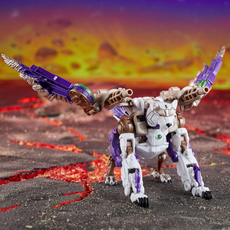 Transformers Generations Legacy United Leader Class Action Figure Beast Wars Universe Tigerhawk 19 c 8