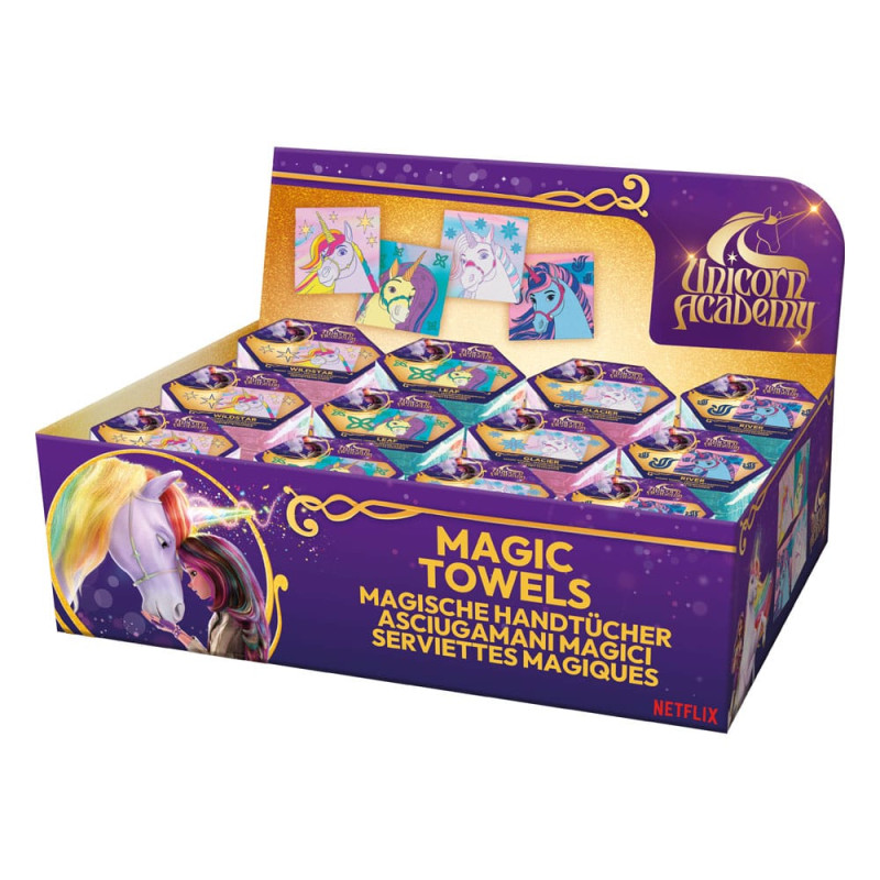Unicorn Academy Magic Mini Towels 30 x 30 cm Display (36) 1