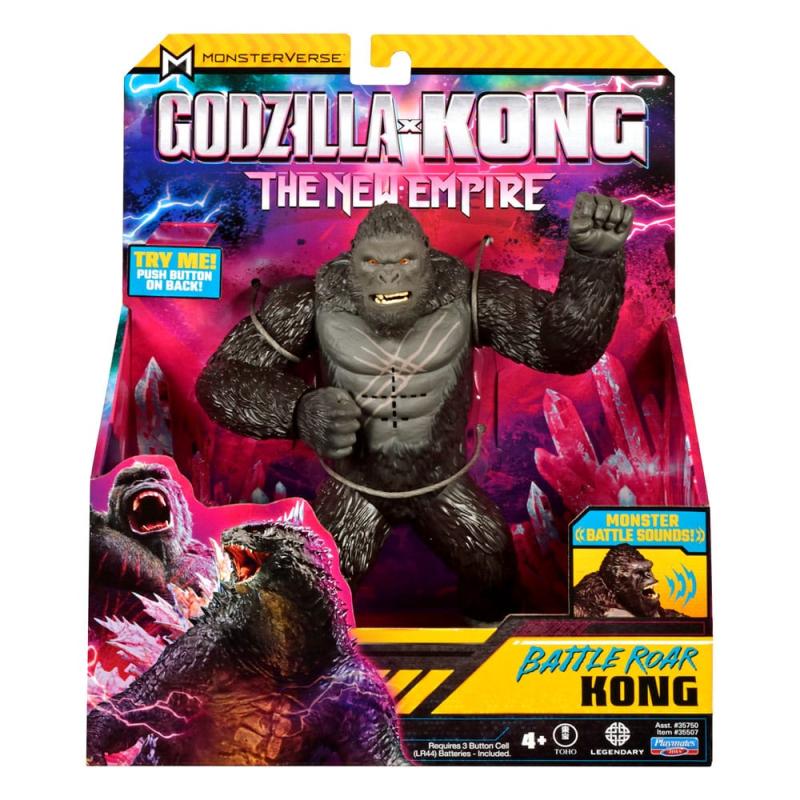 Godzilla x Kong The new Empire Action Figures Deluxe elek Figures 18 cm Assortment (4)