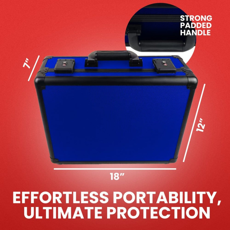 Evoretro Trading Card Storage Box for 120 Cards XL Blue 5