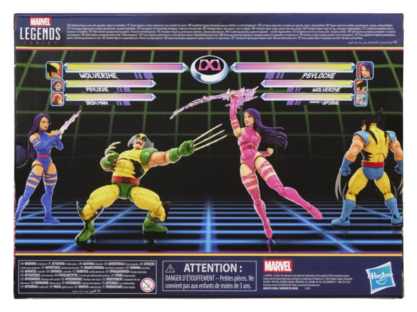 Marvel Games Marvel Legends Action Figure 2-Pack Wolverine & Psylocke 15 cm 1
