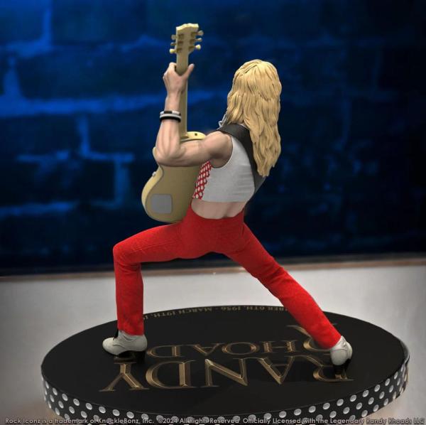 Randy Rhoads IV Rock Iconz Statue The Early Years Red Version 24 cm