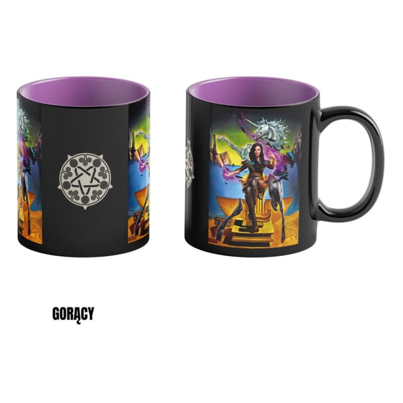 The Witcher III: Wild Hunt Game Art Chronicles Heat Change Mug Yennefer inspired by Salvador Dali 45 2