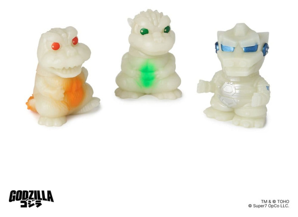 Godzilla Toho Fun! Fun! Mini Figures Wave 01 Blind Box Display (9) 8