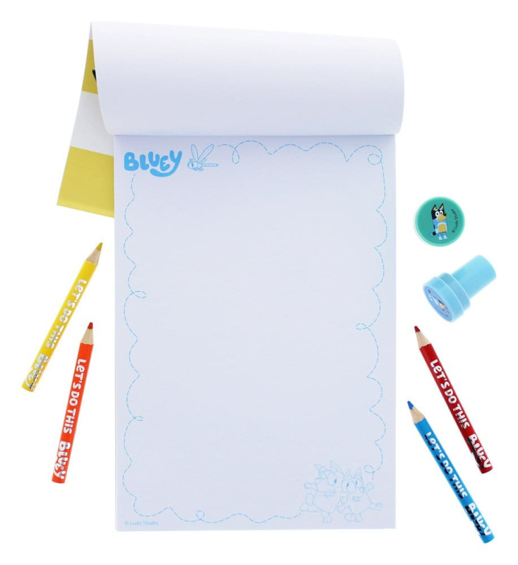 Bluey 14-Piece Creative Colouring Set 2