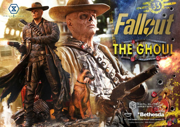 Fallout (TV Series) Real Elite Masterline Series Statue 1/4 The Ghoul 64 cm 1