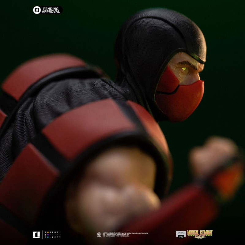 Mortal Kombat Art Scale Statue 1/10 Ermac (Ninjas Collection) 21 cm 3