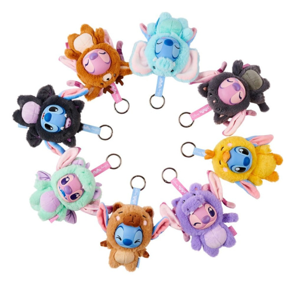 Disney YUYUS Plush Figure Stitch & Angel Blindbox Display (8) 12