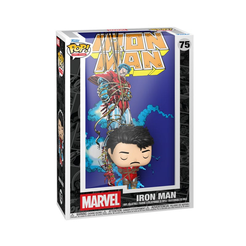Marvel POP! Comic Cover Vinyl Figure IronMan'68 9 cm 1