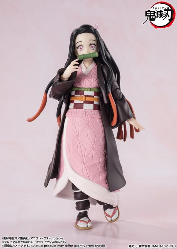 Demon Slayer: Kimetsu no Yaiba S.H. Figuarts Action Figure Nezuko Kamado 13 cm 1