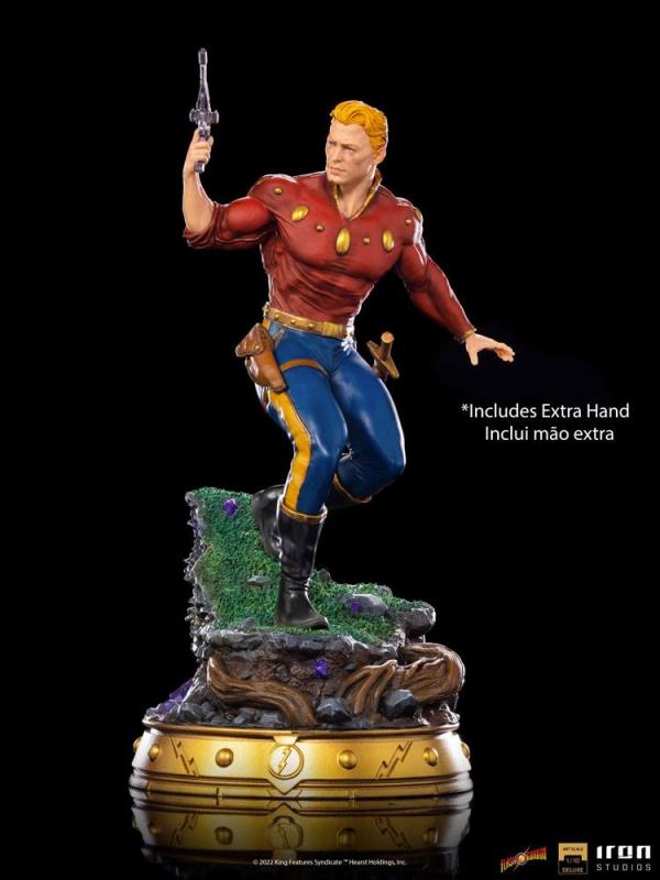 Flash Gordon: Flash Gordon 1/10 Deluxe Art Scale Statue - Iron Studios