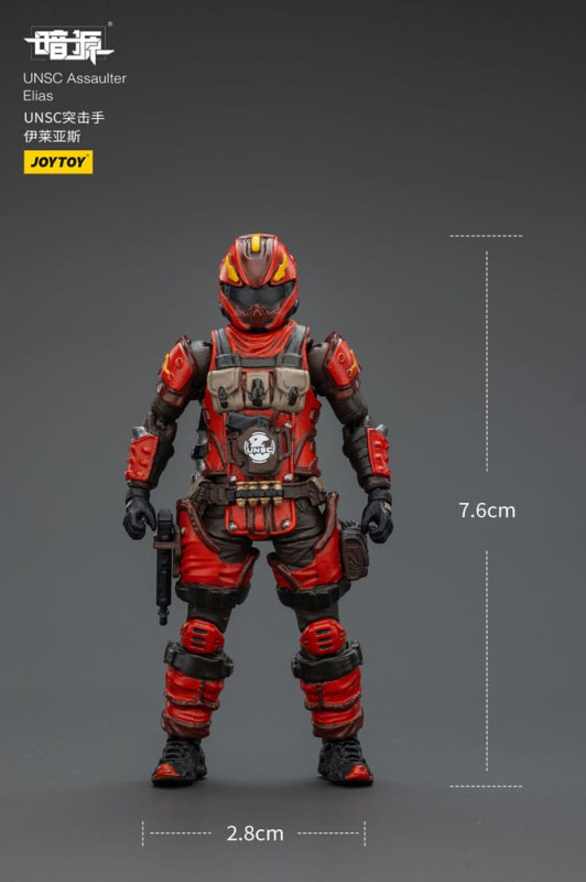 UNSC Dark Source Action Figur Assaulter Elias 7 cm 1