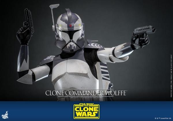 Star Wars: The Clone Wars Action Figure 1/6 Clone Commander Wolffe 30 cm 12