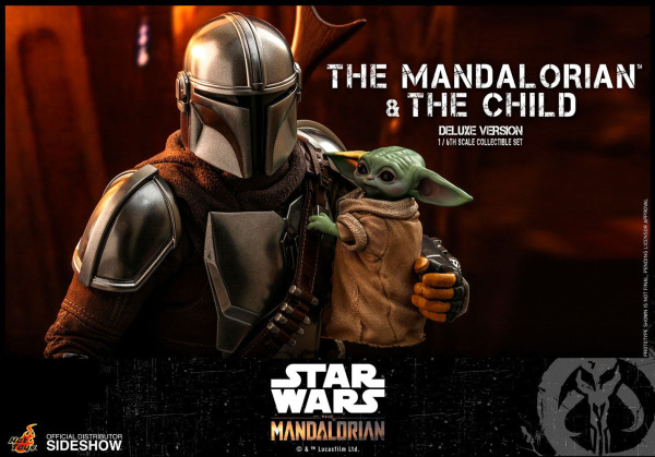 Star Wars The Mandalorian Action Figure 2-Pack 1/6 The Mandalorian & The Child Deluxe 30 cm 12