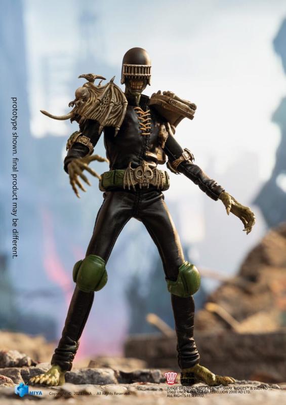 Judge Dredd Exquisite Super Series Actionfigur 1/12 Judge Death 16 cm 9