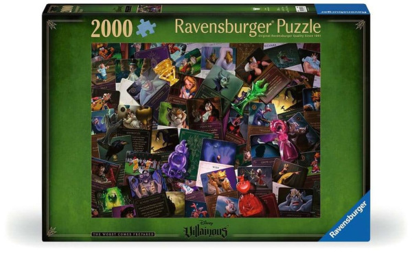 Disney Villainous Jigsaw Puzzle All Villains in One Place (3000 Pieces)