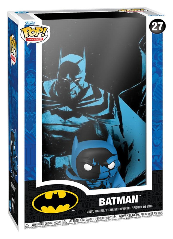 DC Comics POP! Comic Covers Vinyl Figure Batman Black & Blue 9 cm 1