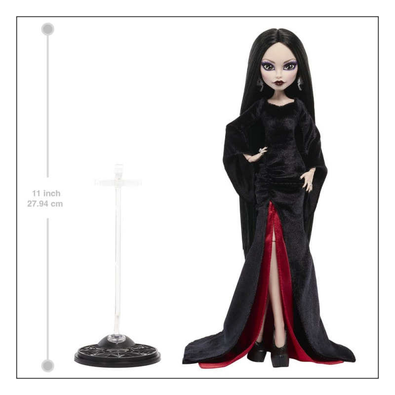 Monster High x Wednesday Collector Doll Morticia Addams 3