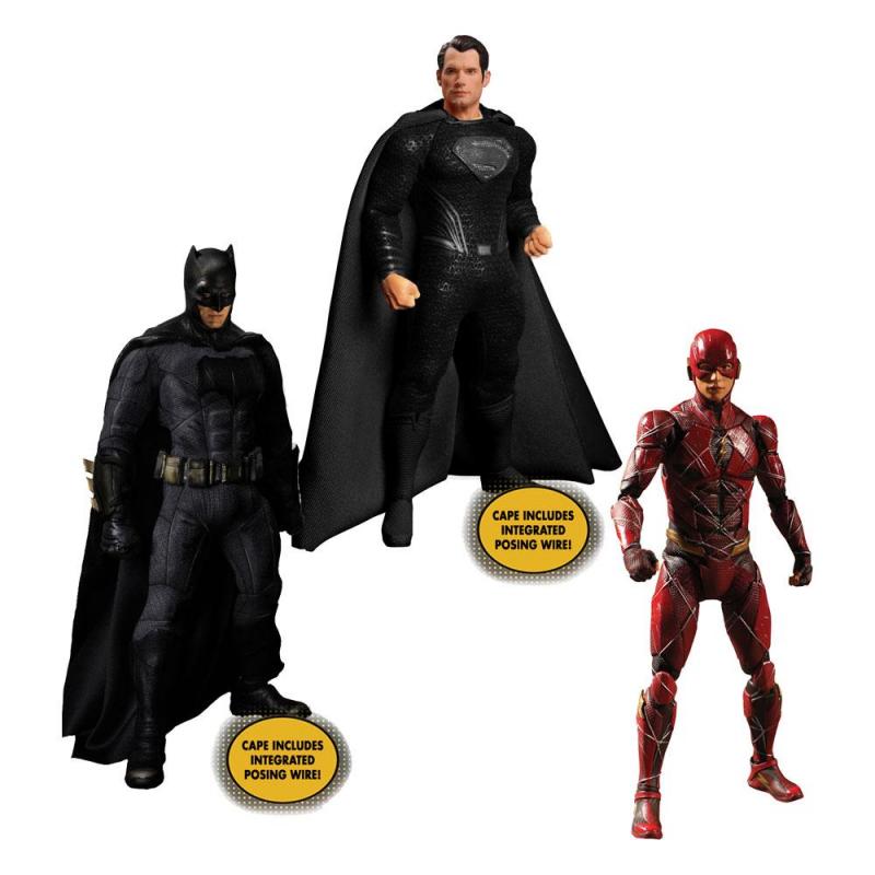 Zack Snyder's Justice League: Steel Box Set 1/12 Action Figures - Mezco Toys