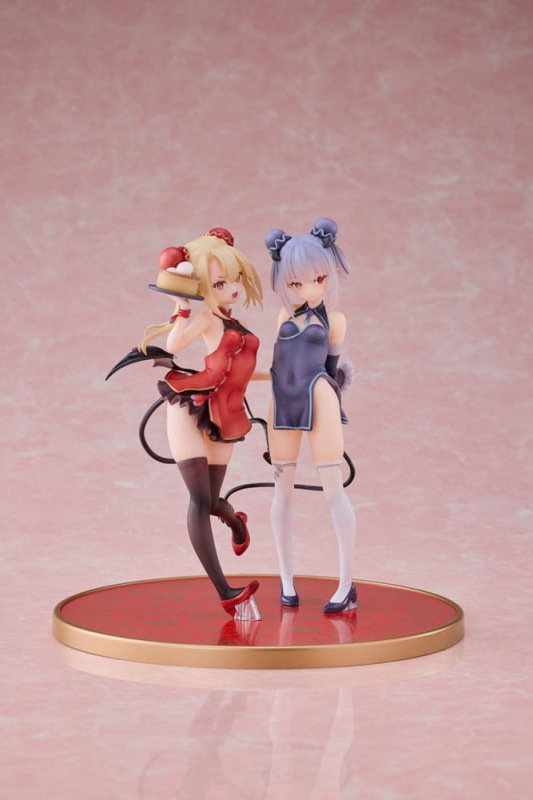 Original Character PVC Statues 1/8 Tamano Kedama Tiffany & Chloe 16 cm 9