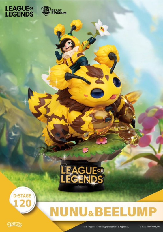 League of Legends D-Stage PVC Diorama Set Nunu & Beelump & Heimerstinger 16 cm 3