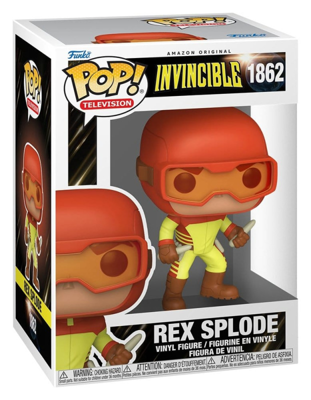Invincible 2 POP! Vinyl Figures Rex Splode with Chase 9 cm Assortment (6) 2