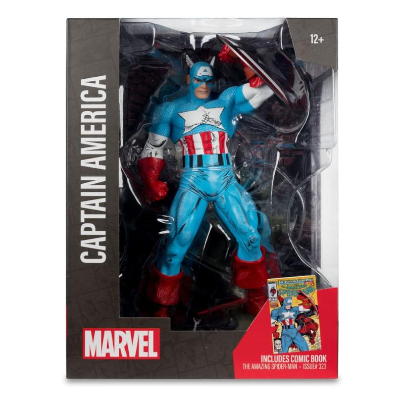 Marvel PVC Statue 1/6 Captain America (The Amazing Spider-Man #323) 28 cm