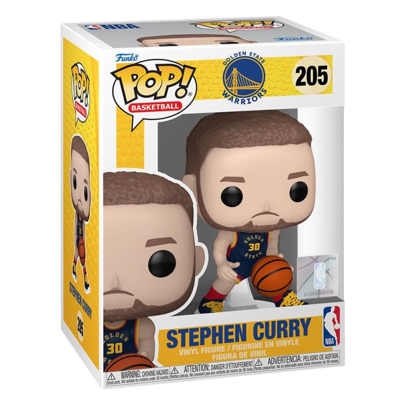 NBA Legends POP! Sports Vinyl Figure Warriors- Stephen Curry(CE 24) 9 cm