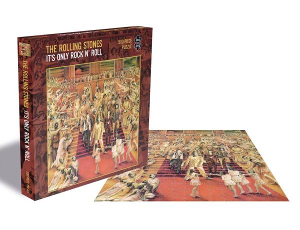 The Rolling Stones Rock Saws Jigsaw Puzzle It's Only Rock 'N Roll (500 pieces)