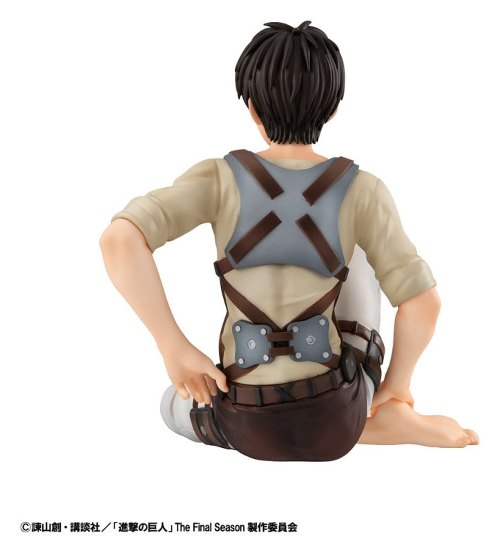 Attack on Titan G.E.M. Series PVC Figures 2-Pack Eren Yeager & Squad Captain Levi Palm Size 7