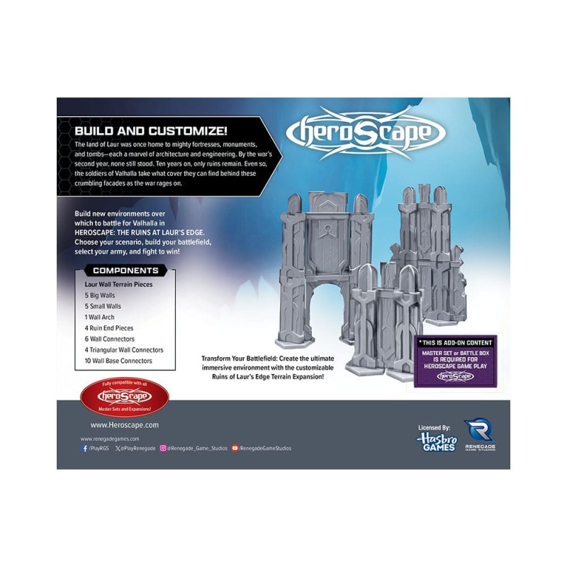 Heroscape Terrain Expansion The Ruins at Laur's Edge *English Version* 1