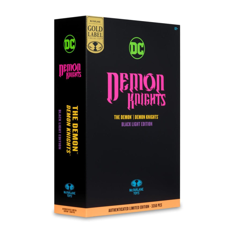 DC Multiverse Action Figure The Demon (Demon Knights) Black Light Edition (Gold Label) 18 cm 12
