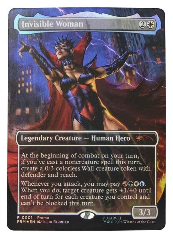 Magic The Gathering: Marvel Super Heroes Marvel Legends Action Figure Fantastic Four Malice (Sue Sto 6