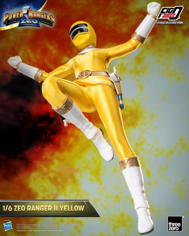 Power Rangers Zeo FigZero Action Figure 1/6 Ranger II Yellow 30 cm