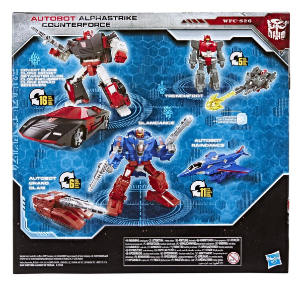 Transformers Generations War for Cybertron: Siege Action Figure 3-Pack Autobot Alphastrike Counterfo 1