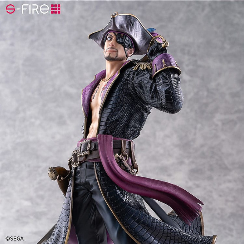 Like a Dragon: Pirate Yakuza in Hawaii S-Fire PVC Statue 1/7 Captain Majima (Goro Majima) 26 cm 5