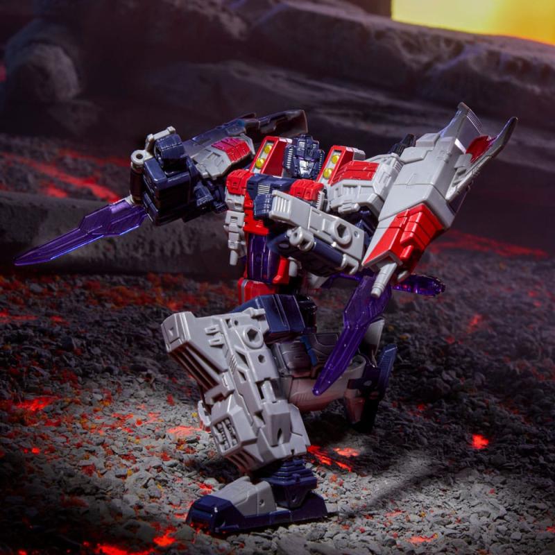 Transformers Generations Legacy United Voyager Class Action Figure Cybertron Universe Starscream 18