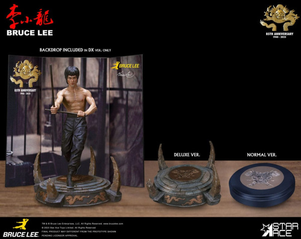 Enter the Dragon Movie Statue 1/6 Bruce Lee Kali Sticks Fight Deluxe Basement Version 30 cm 8