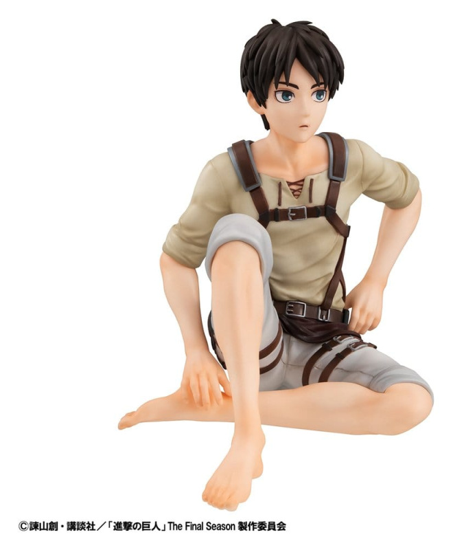 Attack on Titan G.E.M. Series PVC Figure Eren Yeager Palm Size 10 cm 2