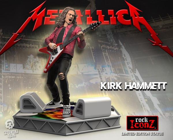 Metallica Rock Iconz Statue Kirk Hammett Limited Edition 22 cm 9