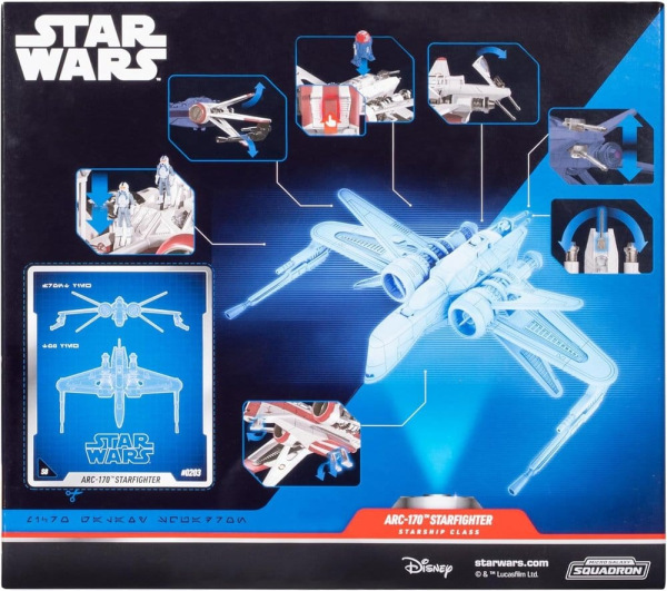 Star Wars Deluxe Vehicle ARC 170 20 cm (Series 8) 4