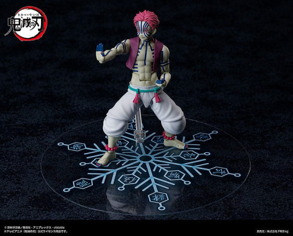 Demon Slayer: Kimetsu no Yaiba Figma Action Figure Akaza 15 cm 6