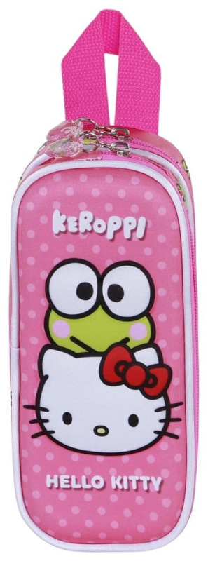 Sanrio 3D Double Pencil case Hello Kitty Funny Pink 1
