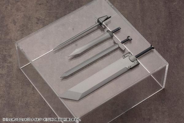 Kotobukiya M.S.G. Model Kit Accessory Set Weapon Unit 33 Knight Sword 2