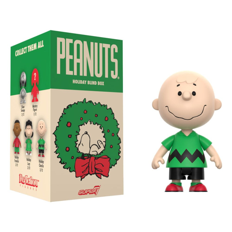 Peanuts ReAction Action Figures 10 cm Wave 08 Holiday Blind Box Display (12) 2